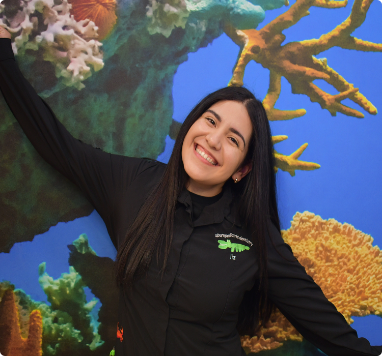 Logo story page content image 1 A member of the staff at Auburn Pediatric Dentistry