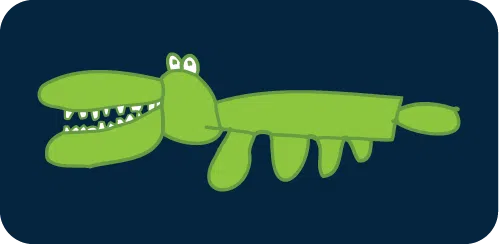 Auburn Pediatric Dentistry alligator logo